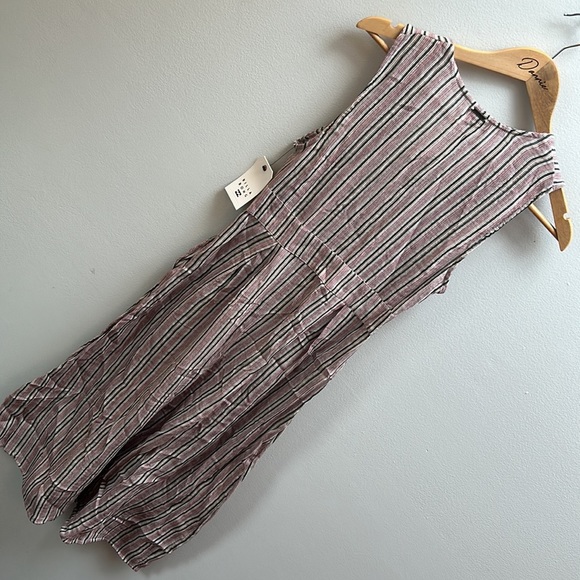 Billabong NWT small Hidden Coves midi casual lightweight dress striped - Picture 5 of 6